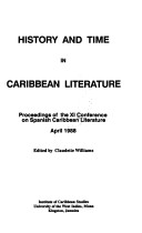 Book cover for History and Time in Carib. Lit.