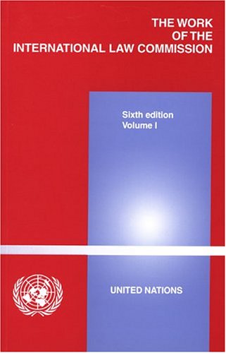 Book cover for The Work of the International Law Commission