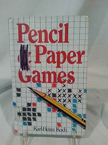 Book cover for Pencil and Paper Games