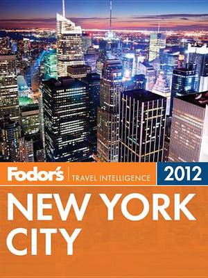 Book cover for Fodor's New York City 2012