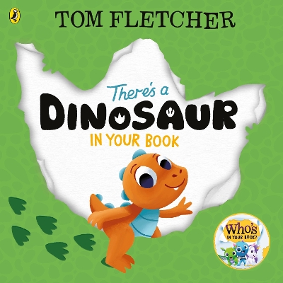 Book cover for There's a Dinosaur in Your Book