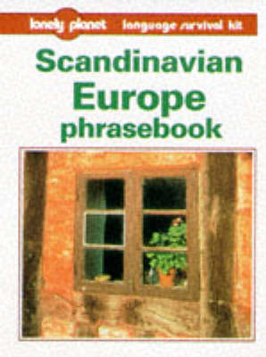 Book cover for Scandinavian Europe Phrasebook