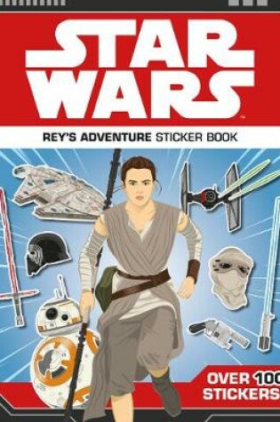 Cover of Star Wars Rey's Adventure Sticker Book