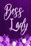 Book cover for Chalkboard Journal - Boss Lady (Purple)