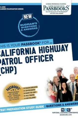 Cover of California Highway Patrol Officer (Chp) (C-4396)