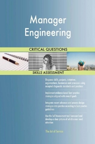 Cover of Manager Engineering Critical Questions Skills Assessment