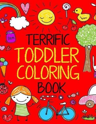 Book cover for Terrific Toddler Coloring Book