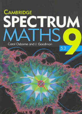 Book cover for Cambridge Spectrum Mathematics Year 9 5.2 Digital