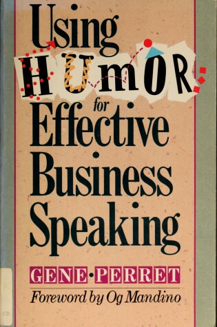 Cover of Using Humour for Effective Business Speaking