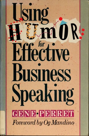 Book cover for Using Humour for Effective Business Speaking