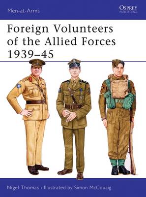 Book cover for Foreign Volunteers of the Allied Forces 1939-45