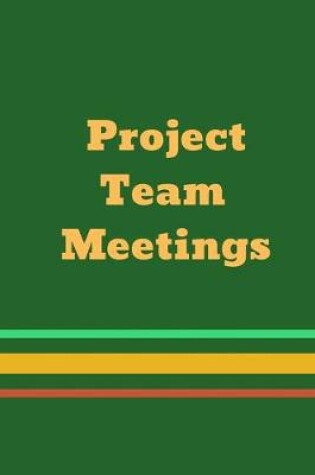 Cover of Project Team Meetings