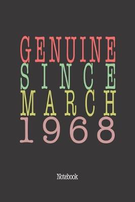 Book cover for Genuine Since March 1968