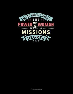 Book cover for Never Underestimate The Power Of A Woman With A Missions Degree