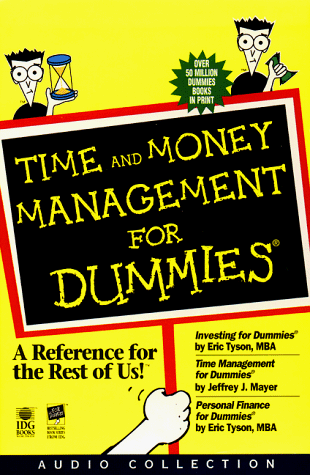 Book cover for Time and Money Management for Dummies