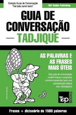 Cover of Guia de Conversacao Portugues-Tadjique e dicionario conciso 1500 palavras