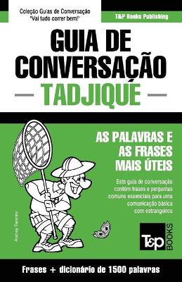 Book cover for Guia de Conversacao Portugues-Tadjique e dicionario conciso 1500 palavras