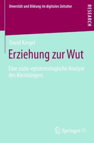 Cover of Erziehung zur Wut