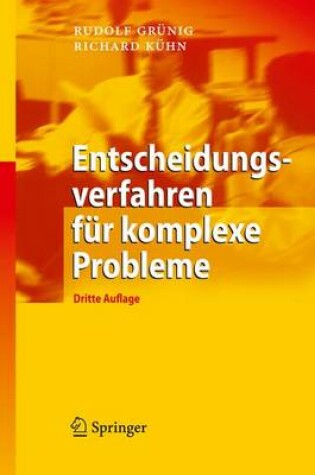 Cover of Entscheidungsverfahren Fur Komplexe Probleme