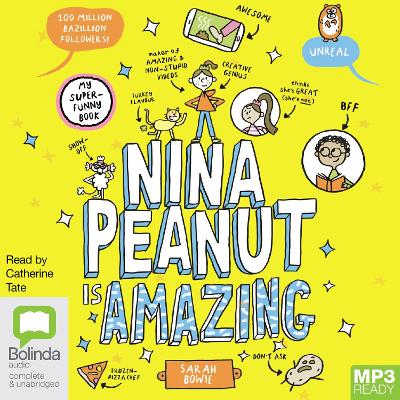 Book cover for Nina Peanut is Amazing