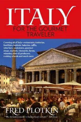 Cover of Italy for the Gourmet Traveler