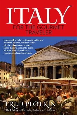 Book cover for Italy for the Gourmet Traveler