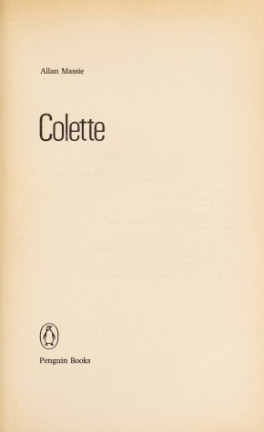 Book cover for Colette