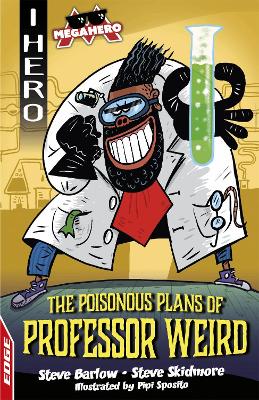 Book cover for The Poisonous Plans of Professor Weird