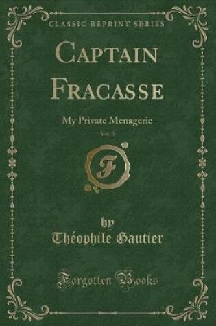 Cover of Captain Fracasse, Vol. 3