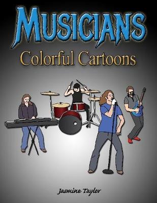 Book cover for Musicians Colorful Cartoons