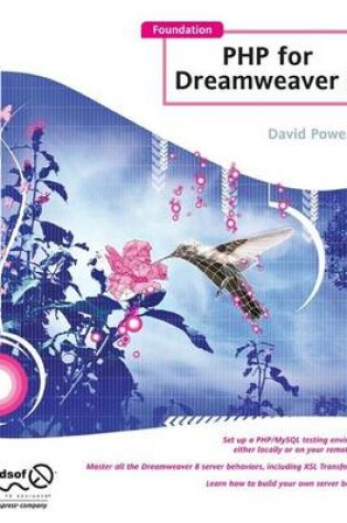 Cover of Foundation PHP for Dreamweaver 8