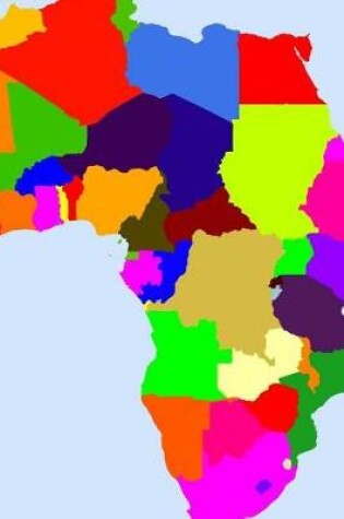 Cover of A Colorful Map of the Continent of Africa Journal