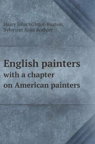 Cover of English painters with a chapter on American painters