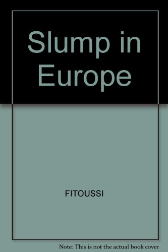 Book cover for Slump in Europe