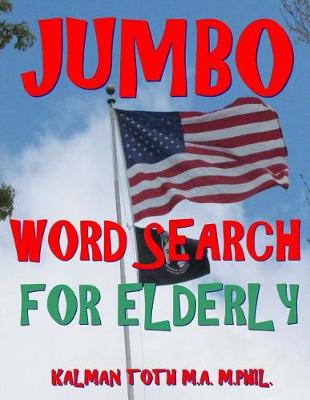 Book cover for Jumbo Word Search for Elderly