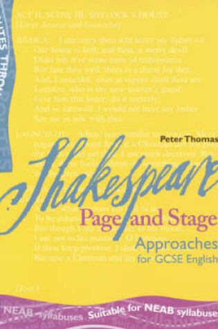 Cover of Shakespeare: Page and Stage Student's Book