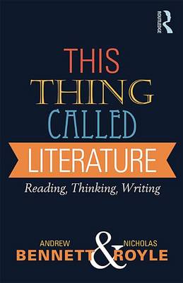 Book cover for This Thing Called Literature