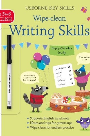 Cover of Wipe-Clean Writing Skills 5-6