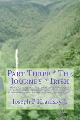 Book cover for Part Three * the Journey * Irish