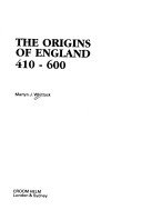 Book cover for The Origins of England, 410-600 A.D.