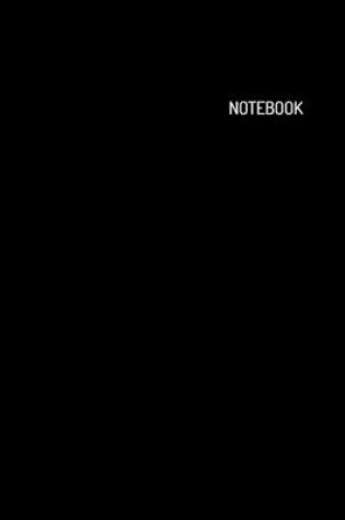 Cover of Notebook (6 x 9 inches) 100 Pages Great Gift Idea Black Cover