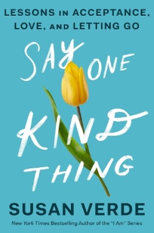 Cover of Say One Kind Thing