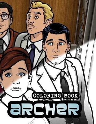 Book cover for Archer Coloring Book