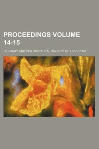 Cover of Proceedings Volume 14-15