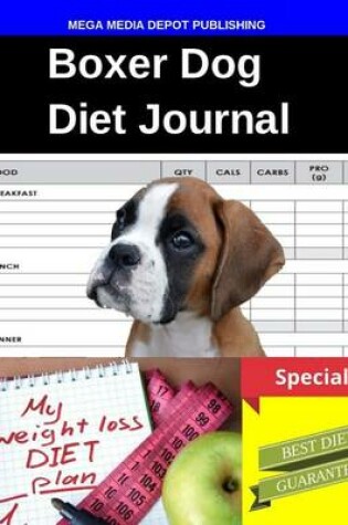 Cover of Boxer Dog Diet Journal