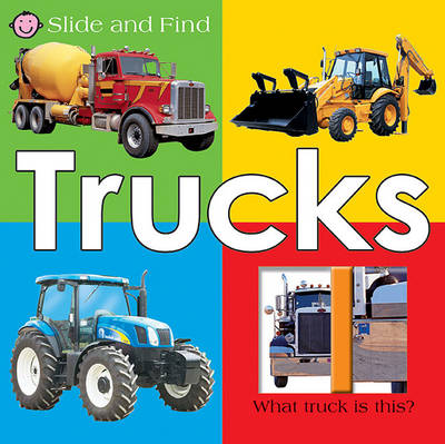 Book cover for Large Slide and Find Trucks