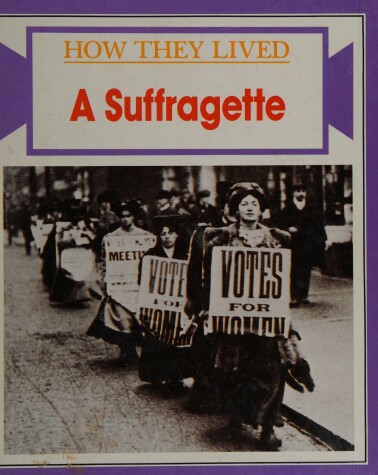 Book cover for A Suffragette