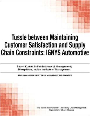 Book cover for Tussle between Maintaining Customer Satisfaction and Supply Chain Constraints