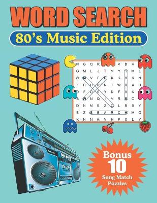 Book cover for Word Search 80's Music Edition