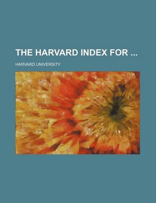 Book cover for The Harvard Index for